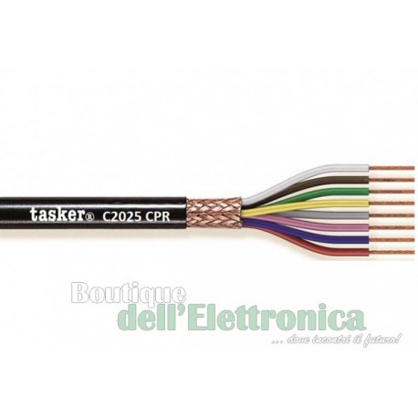 CAVO SCHERMATO C2025 2X0,25mm TASKER