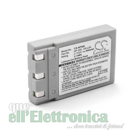BATTERIA PER TELECAMERA KONICA NP-600