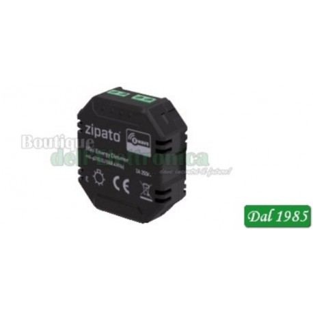 MICROMODULO DIMMER WIRELESS PER GESTIRE UN CARICO (MAX 500 W)