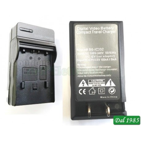 ADATTATORE CARICA BATTERIA JVC BN-VG114/21 LI-ION 3,7V 3000MAH ADATTATORE CARICA BATTERIA JVC BN-VG114/21 LI-ION 3,7V 3000MAH