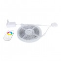 KIT STRISCIA SMART WIFI 2M 120 LED SMD 5050 + 2835 RGB + BIANCO ALIMENTATORE 12V/1A, CONTROLLER E TLC