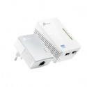 KIT 2 POWERLINE 500M + WI FI EXTENDER 300M