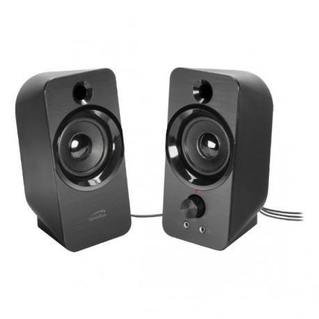 CASSE PER PC 2.0 DAROC SPEEDLINK COLORE NERO CASSE PER PC 2.0 DAROC SPEEDLINK COLORE NERO