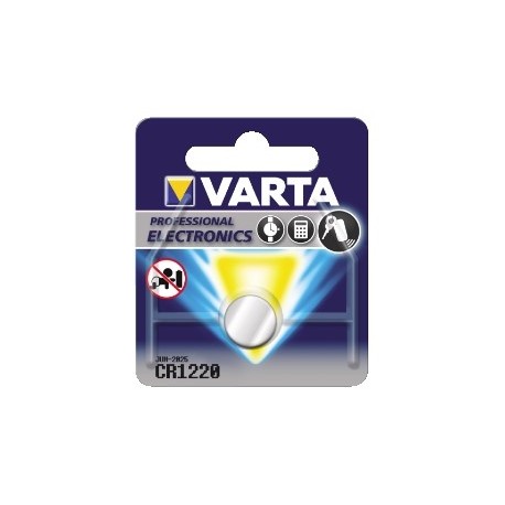 PILE AL LITIO CR 1220 3 VOLT VARTA