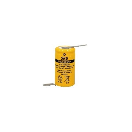 BATTERIA RICARICABILE SKB AL NI-CD CILINDRICA - SC