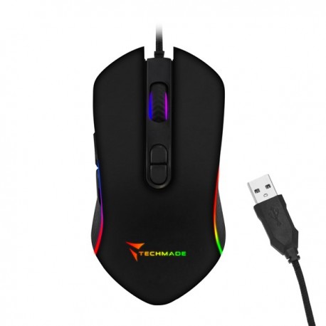 MOUSE GAMING WITH RED LIGHT
