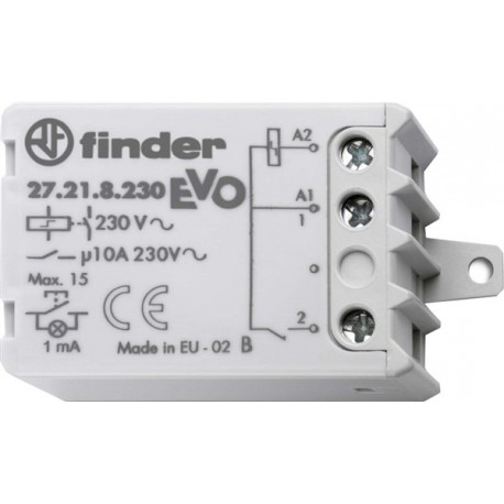 RELE\' AD IMPULSI FINDER 10 AMPER 230 VOLT MADE IN ITALY