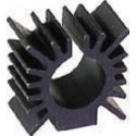DISSIPATORE TERMICO IN ALLUMINIO ANODIZZATO X TO5
