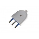 SPINA RETE 16A -250V BIANCA