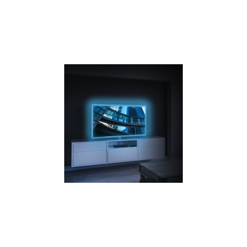 STRIPLEDTV - KIT 2 STRISCE LED SMD RGB PER RETROILLUMINAZIONE TV