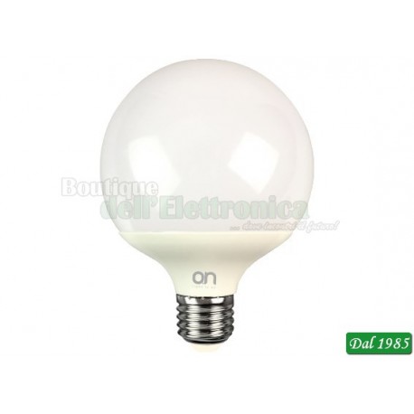 LAMPADINA LED GLOBO 120 E27 18W LUCE CALDA