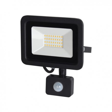 FARO A LED 230 VOLT 30 WATT 2550LM 4000°K CON SENSORE PIR FARO A LED 230 VOLT 30 WATT 2550LM 4000°K CON SENSORE PIR