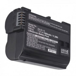 BATTERIA PER NIKON EN-EL15 7,2 VOLT 1600 MAH A LITIO