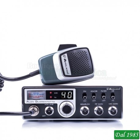 ALAN QUARANTOTTO - CB Veicolare AM-FM 40 CANALI