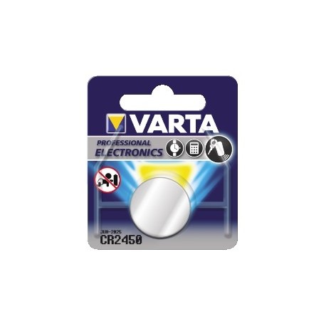PILE AL LITIO VARTA CR 2450 3 VOLT
