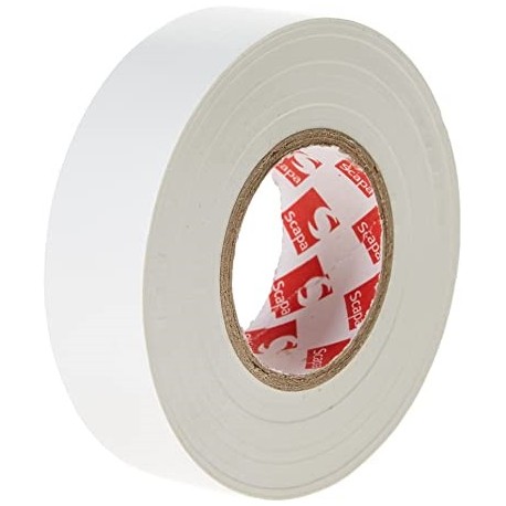 NASTRO ISOLANTE 20mtx19mm COLORE BIANCO