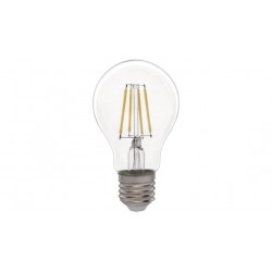 LAMPADINA LED FILAMENT GOCCIA A60 E27 8W LUCE CALDA 3000°K