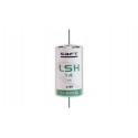 PILA A LITIO SAFT 3,6 VOLT 5,8 AMPER CON REOFORI FORMATO C MEZZATORCIA