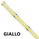 STRISCIA LED GIALLA COB 5 METRI 24VOLT 15WATT/m 1500lm/m