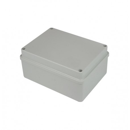 CASSETTA DERIVAZIONE PARETI LISCE COPERCHIO BASSO VITI IN ACCIAIO 100x100x50
