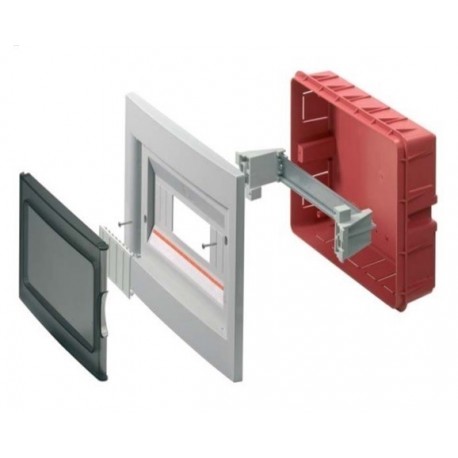 CENTR INC PORTELLO FUME\' E TELAIO ESTRAIB IP40 8 MOD BIANCO 240x195x80