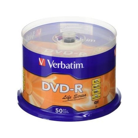 DVD -R 16X SPEED 4,7GB VERBATIM