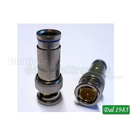 CONNETTORE BNC A COMPRESSIONE CAVEL