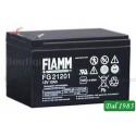BATTERIA FIAMM RICARICABILE AL PIOMBO SERIE FG - STANDARD 12V 12Ah