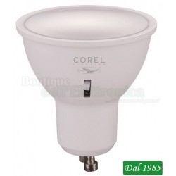 FARETTO A LED ATTACCO GU10 7 WATT CON CAMBIO DELLA LUCE DA CALDA-NATURALE-FREDDA NOVITA\' ASSOLUTA