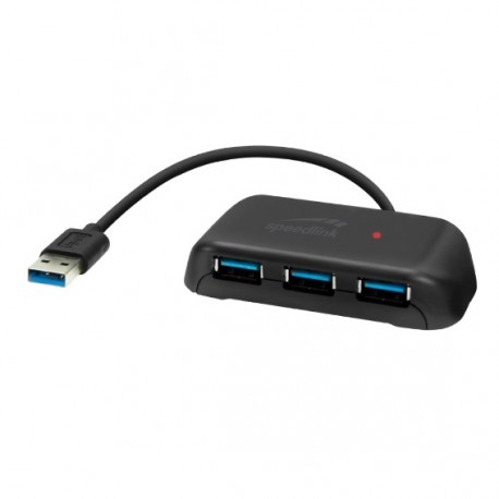 HUB USB 3.0 4 PORTE CON ALIMENTATORE SPEEDLINK