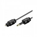 CAVO OTTICO DIGITALE DA TOSLINK A JACK 3,5mm LUNGHEZZA 2 METRI
