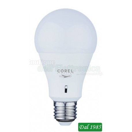 LAMPADINA A LED 10 WATT ATTACCO E 27 830 LUMEN 230 VOLT CAMBIO DELLA LUCE DA CALDA-NATURALE FREDDA NOVITA\' ASSOLUTA