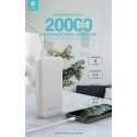 POWER BANK GUARDIAN 20,000 MAH 2 USCITE 5 VOLT 2,1 AMPER COLORE BIANCO