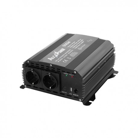 INVERTER ONDA SINUSIUDALE PURA 600WATT INPUT 12VOLT DC OUT 230VOLT AC