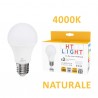 LAMPADA CLASSICA LED 230VOLT 11WATT E27 4000K CONFEZIONE 3 PEZZI