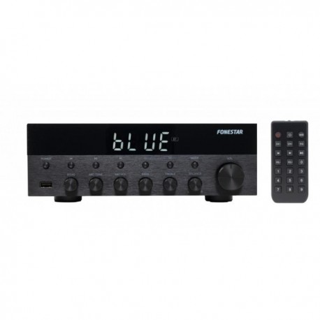 AMPLIFICATORE STEREO 15W+ 15W CON BLUETOOTH, MP3, USB E RADIO FM