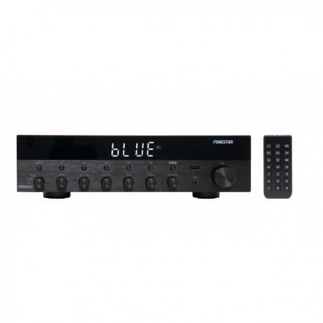 AMPLIFICATORE STEREO 30W+ 30W CON BLUETOOTH, MP3, USB E RADIO FM