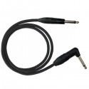 CAVO JACK MONO 6,3MM - JACK 90° MONO 6,3MM LUNGHEZZA 5 METRI