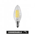 LAMPADA LED OLIVA DIMMERABILE 6 WATT 550 LUMEN 4000°K E14