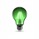 LAMPADINA A LED CON FILAMENTI COLORE VERDE