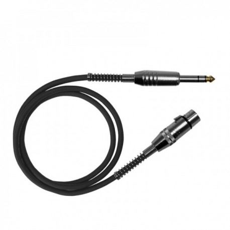 CAVO JACK 6,35 BILANCIATO-PRESA XLR LUNGHEZZA 3 METRI