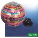 SFERA COLORATA C/MOTORE D.20CM