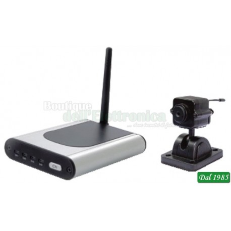 KIT DI VIDEOSORVEGLIANZA SENZA FILI