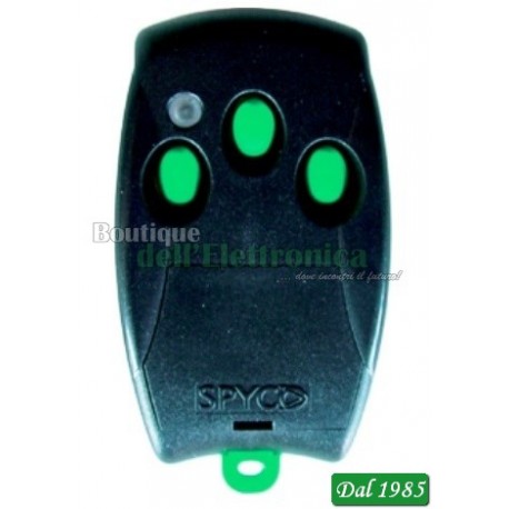 RADIOCOMANDO ROLLING CODE LABEL SPYCO