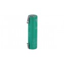 BATTERIA RICARICABILE VARTA 3/2 D 1,2 VOLT 7000 MAH NI-CD CON LAMELLE A SALDARE