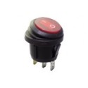 INTERRUTTORE UNIPOLARE A BILANCERE LUMINOSO ROSSO 230VOLT