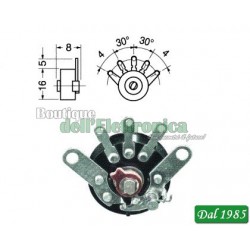 POTENZIOMETRO 50 Kohm MINIATURA CON INTERRUTTORE A VARIAZIONE LINEARE RICAMBIO VECCHIE RADIOLINE