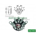 POTENZIOMETRO 50 Kohm MINIATURA CON INTERRUTTORE A VARIAZIONE LINEARE RICAMBIO VECCHIE RADIOLINE