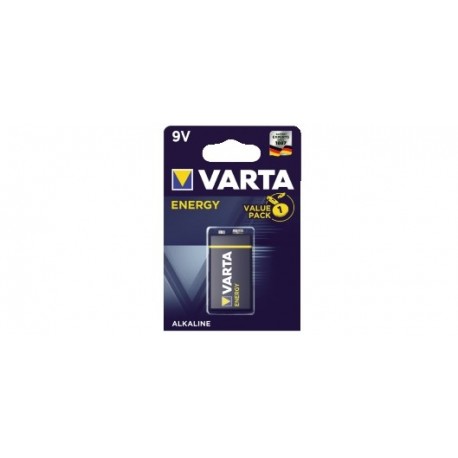 PILA ALCALINA 9 VOLT VARTA ENERGY