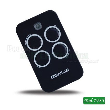 RADIOCOMANDO GENIUS ROLLIN CODE 4 CANALI 433 mhz